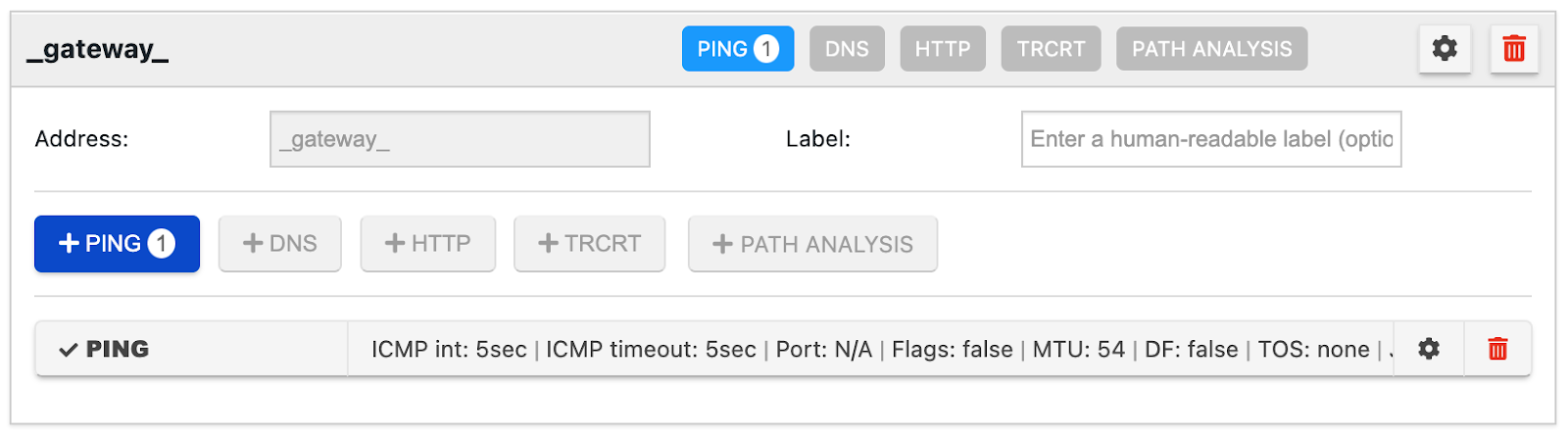 Gateway testing